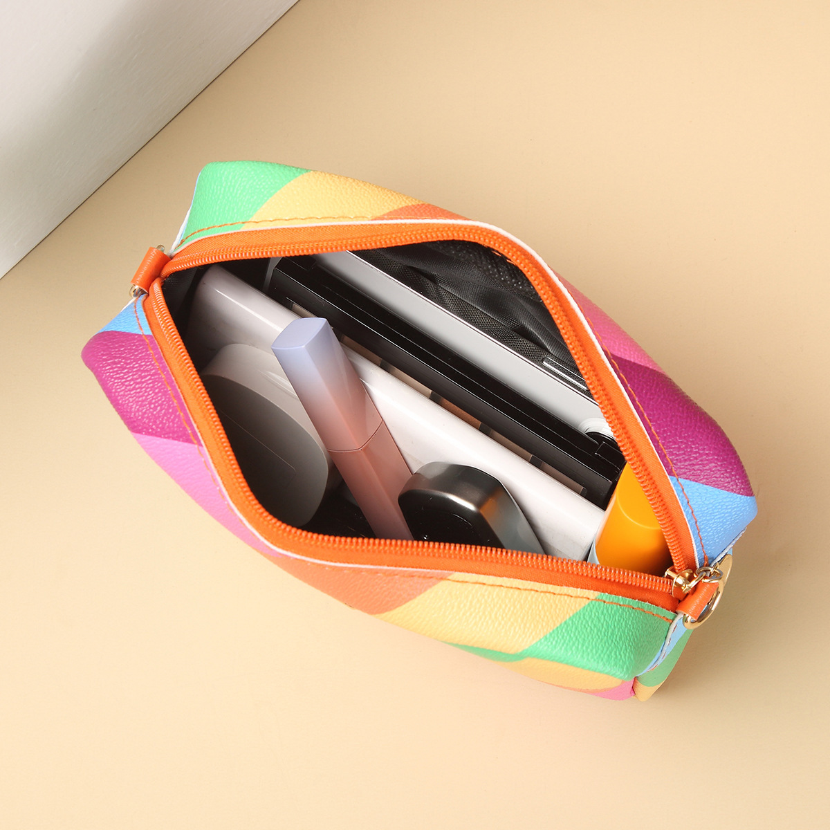 Rainbow Camera Crossbody