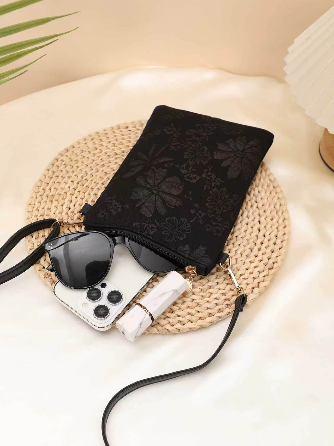 Floral Lace Phone Bag